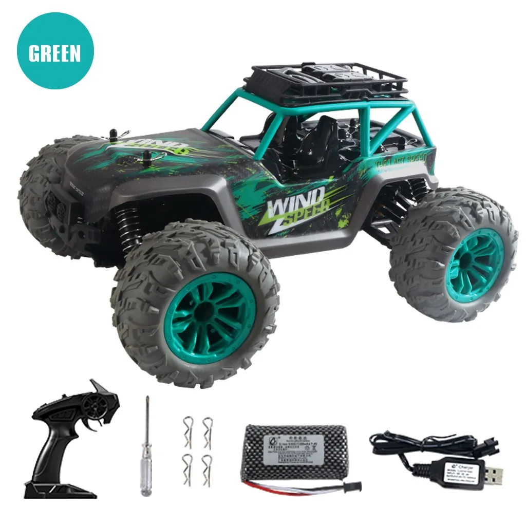 

4WD 1:14 Control Alloy RTR Green 36Km/h 2.4Ghz RC Remote Road Off Truck Car Remote control car