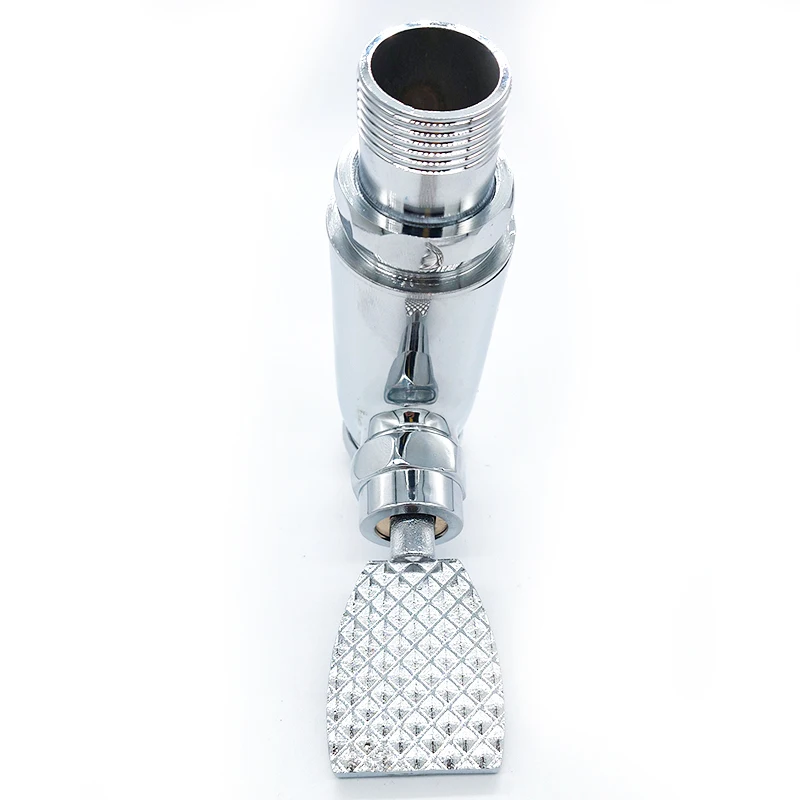 Писсуар для ванной и туалета смывной клапан педаль промывки ножной подающий тип