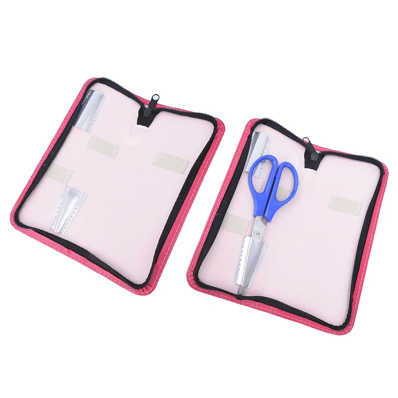 2 стиля кожаные волосы PU Ножницы Чехол сумка Профессиональные Парикмахерские