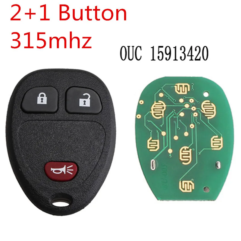 

XRSHKEY новый пульт дистанционного управления 2 + 1 кнопка с тремя кнопками KOBGT04A 315 МГц смарт-ключ для автомобиля 3 кнопки