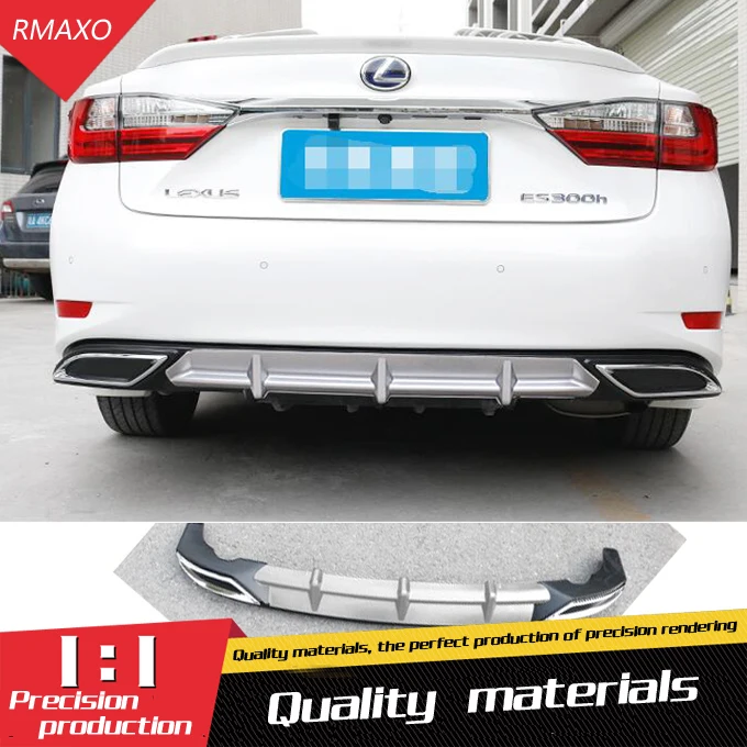 Для Lexus ES250 Body kit спойлер 2015 2017 для ES200 ES350 ABS задний передний бампер диффузор