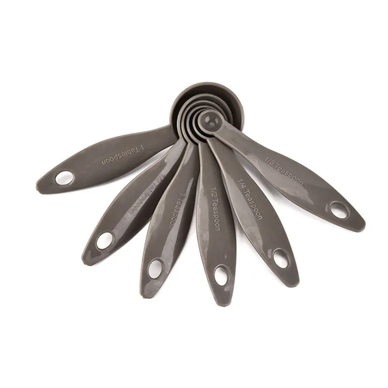 6 шт./компл. Кухня мерная ложка чайная Кофе Ложка для сахара Пособия по кулинарии