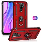 Противоударный металлический чехол-подставка для Xiaomi Redmi 8, 8A, Note 8 Pro, 8T, 9, 9A, 9C