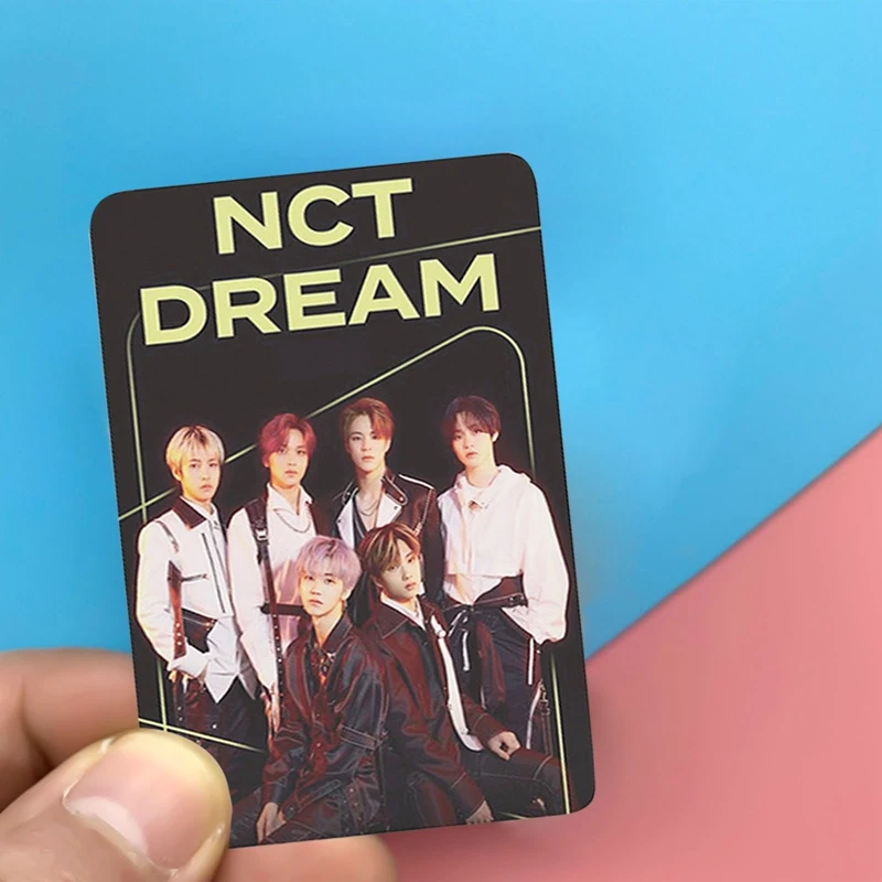

Newest 6Pcs/set K-POP NCT DREAM Lomo Cards Poster Self Made Paper Photo Cards Fans Gift Collection