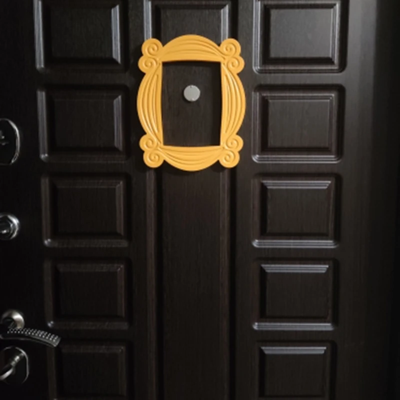 ТВ-серия ручная работа дверной глазок фоторамка деревянные фоторамки домашний