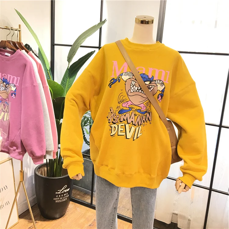 Женская толстовка с капюшоном из плотного флиса осень зима Стильная хлопковая