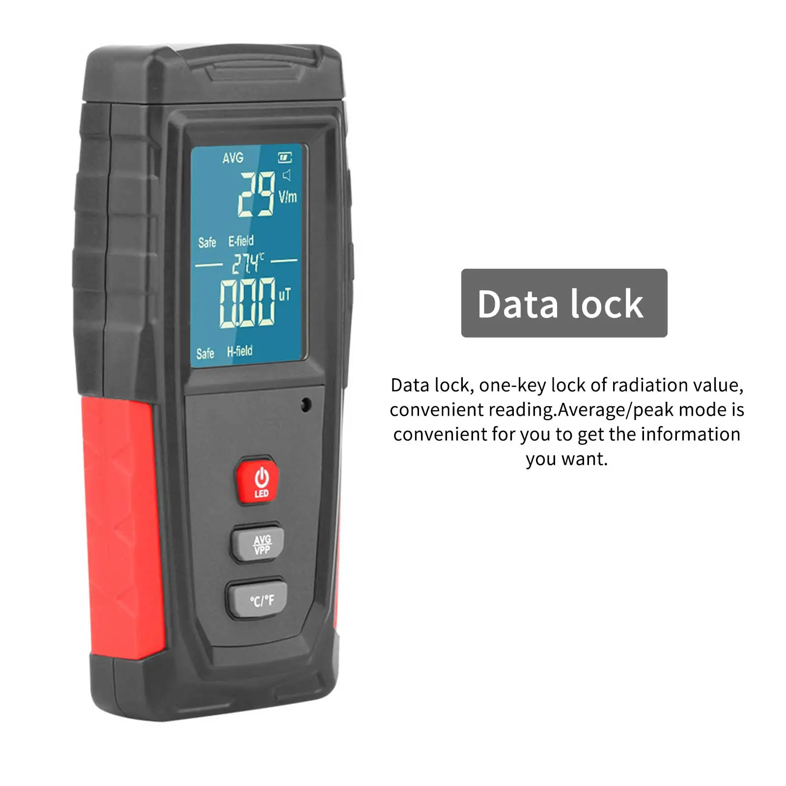 

EMF tester Electromagnetic Field Radiation Detector Tester Emf Meter Handheld Portable Emission Dosimeter EMF tester