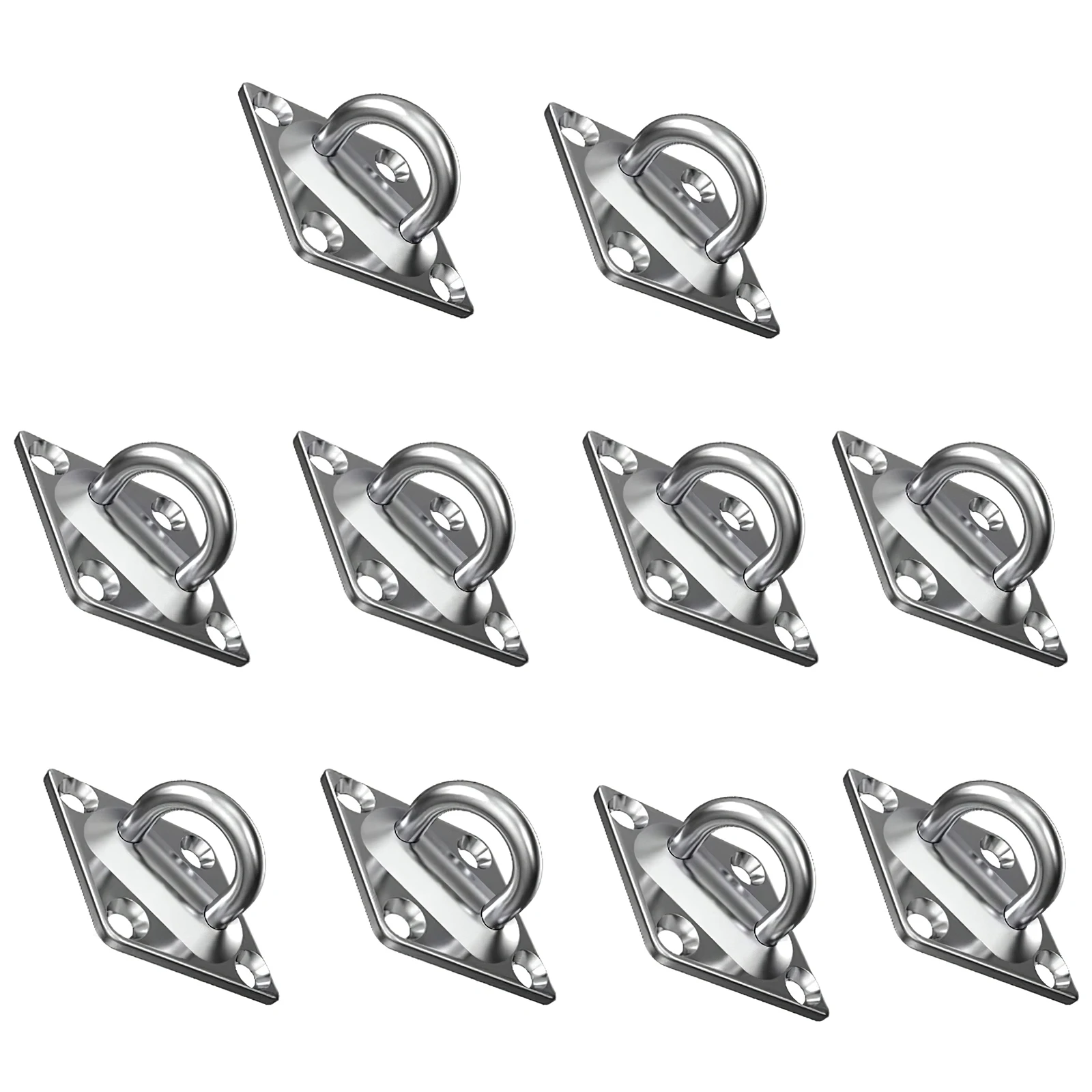 

10 шт., подвесной гамак из нержавеющей стали, 304 дюйма