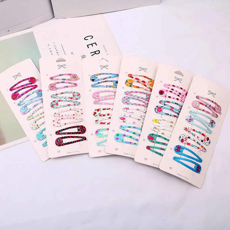 8 шт./лот 2020 заколка для волос с боковыми узелками детские заколки Инструменты 5 см