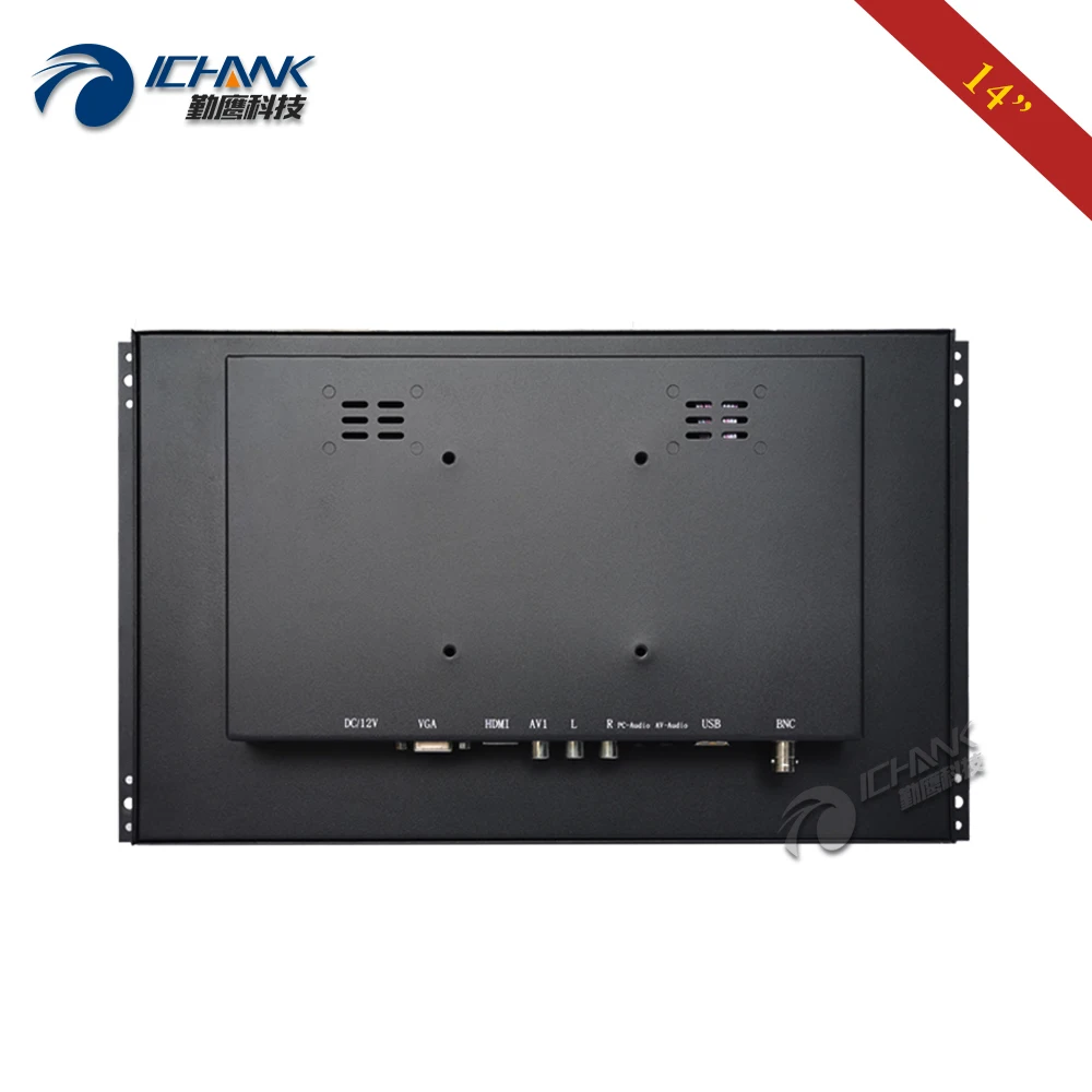 ZK140TN-56/14 дюймов 1920x1080p ips VGA HDMI Встроенный динамик Встроенный Открытая Рамка ПК монитор ЖК-экран USB u-диск видео плеер