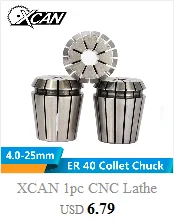 XCAN 1 шт. CNC ER16 Весна хомутик пружина ножедержатель для гравировальный станок с ЧПУ и фрезерный станок 1/2/3/4/5/6/7/9/10 мм