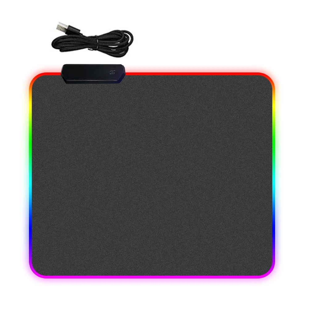 

Gaming Pad RGB Glowing Mousepad Computer Gaming Desktop Keyboard Mat