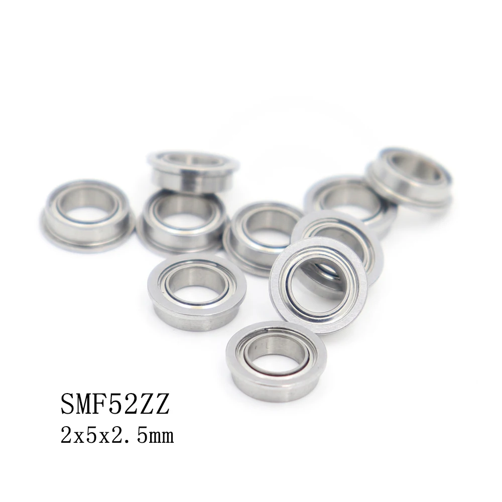 Миниатюрные шарикоподшипники из нержавеющей стали SMF52ZZ 5 шт. 2*5*2 мм S LF520ZZ MF52
