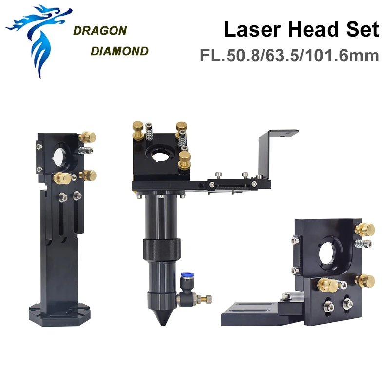 

Лазерная головка DRAGON DIAMOND CO2, набор линз D20 FL50.8/63,5/101,6 мм диаметр 25 мм, зеркальное интегрированное крепление для лазерной резки