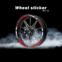 strips motorcycle wheel tire stickers car reflective rim tape motorbike bicycle auto decals for yamaha mt 10 fz 10 mt10 fz10