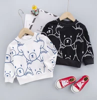 Boys Sweatshirt Kids Clothes 0-5Y Childrens hoodie Cottons Cartoon Spring Autumn Girl T-shirt long sleeve Baby boy pullover