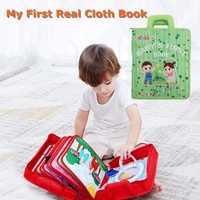 baby toys 3d montessori books toys for babies educational new born cloth book for infants early learning intelligence toy