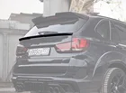 Для BMW X5 F15 2014-2017 задний багажник крыши задний Средний спойлер крыло глянцевый черный