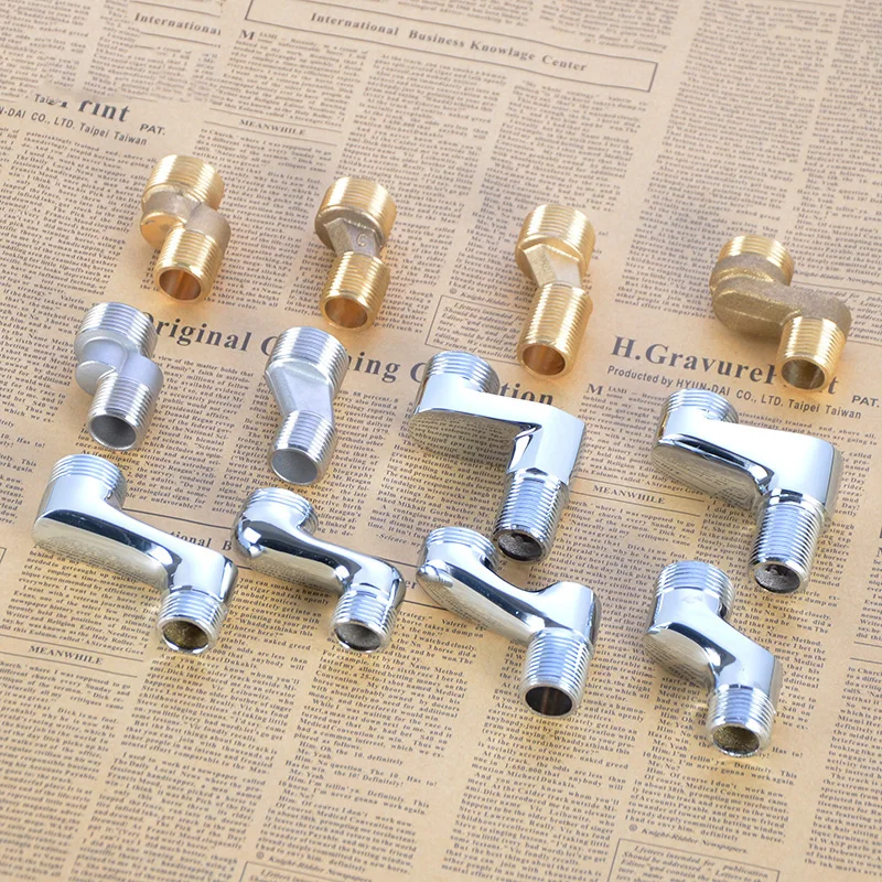 1Pcs Shower Bend Foot Flower Sillon Faucet Variable Diameter Joint Lengthened Tall Curved Corner Screw Components | Обустройство дома