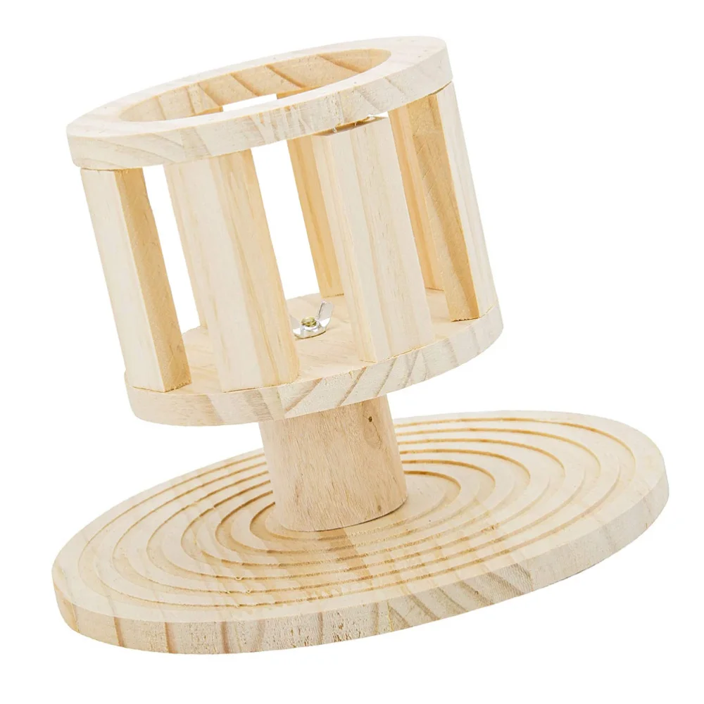

1Pc Simple Standing Hay Feeder Rabbit Feeding Grass Rack Practical Pet Supply