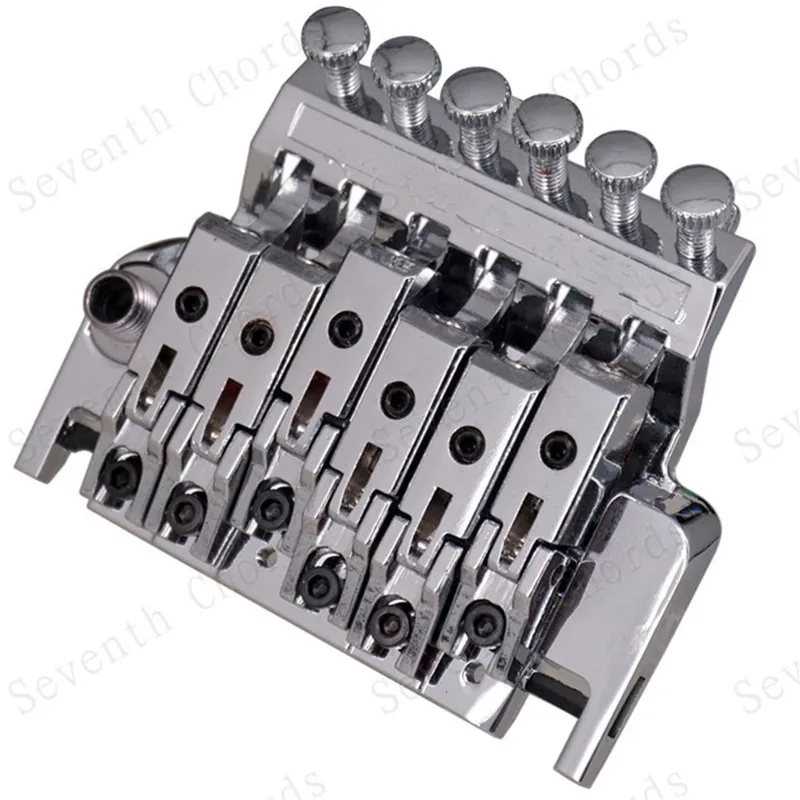 ein set von b005 tremolo brücke doppel verriegelung systyem gezogen elektrische gitarre string brücke gitarre zubehör teile free global