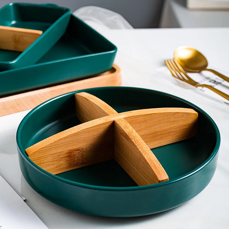 Сушеные фрукты в японском стиле поднос для снэков блюдо чайный торт орехи отсек