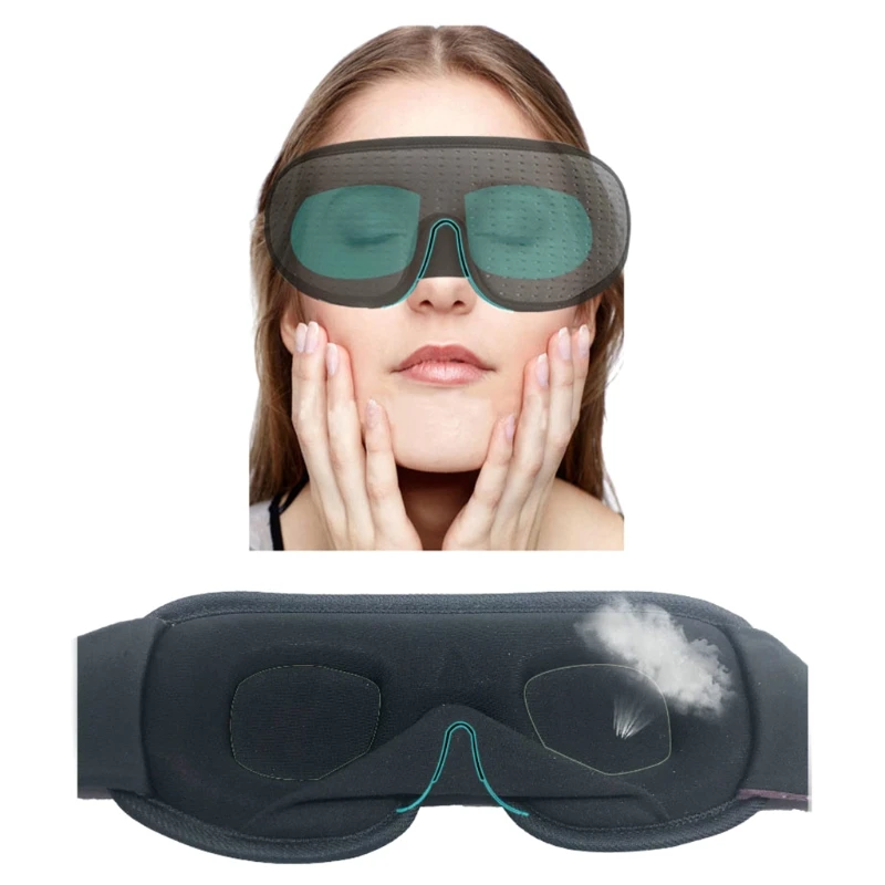 Маска для сна мужчин и женщин 3d-маска тяжелых людей блокирующая повязка на глаза