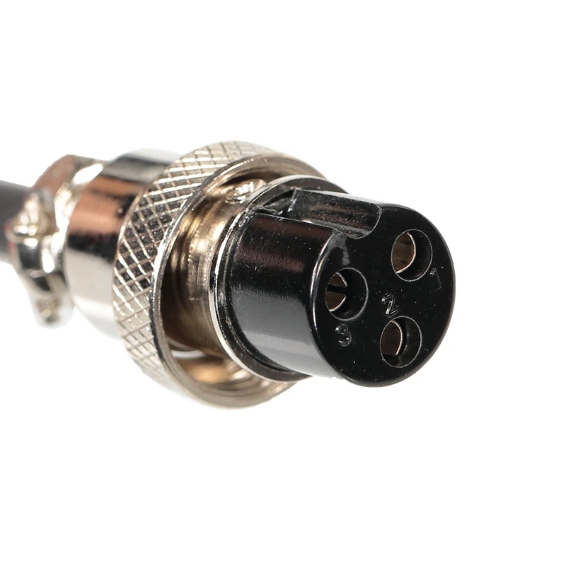 Универсальный GX16 3-контактный 84V 1.5A AC/DC литий-ионный аккумулятор зарядное