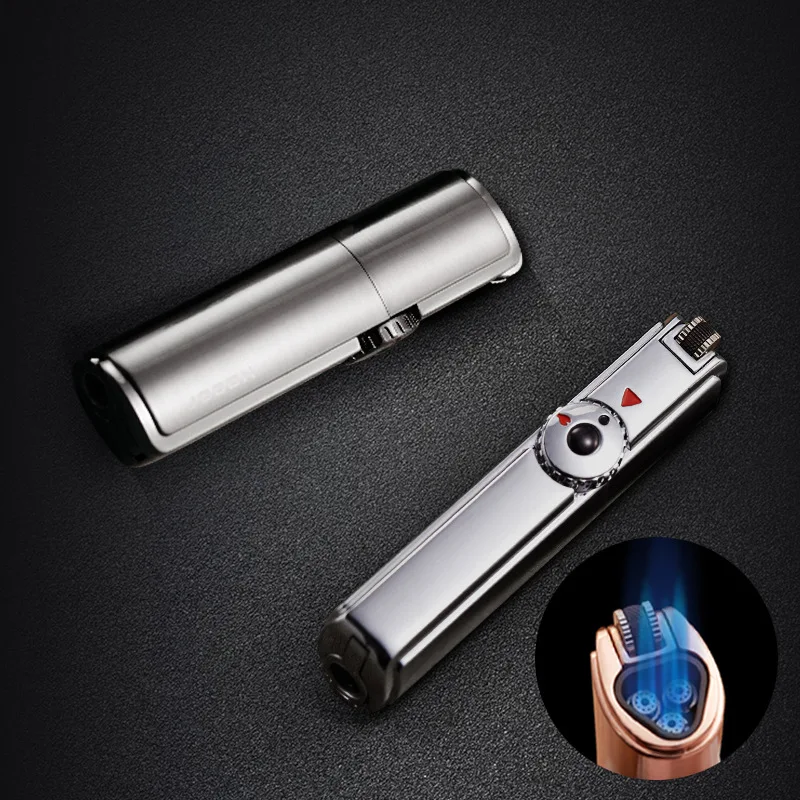 Jobon Three jet spouts фонарь зажигалка шлифовальный круг ветрозащитная газовая