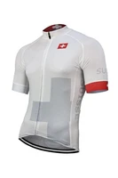 switzerland cycling jersey unisex short sleeve cycling jersey cycling clothing apparel quick dry moisture wicking cycling