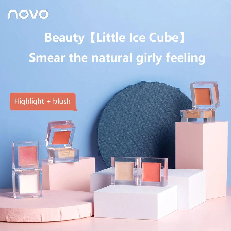 Румяна палитра уход за кожей лица макияж один для румян контура персик не карты