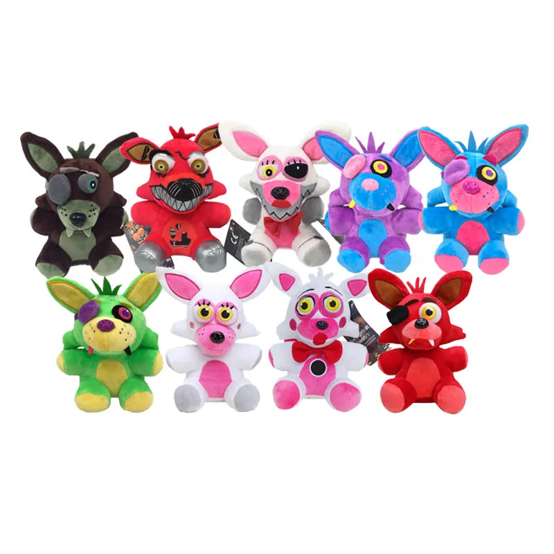 18 видов стилей 18/25 см аниме FNAF мягкие игрушки Five Nights at Freddy's пять ночей Plushie кукла