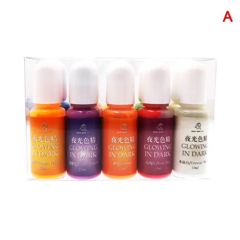 10-color Luminous Color Set DIY Silicone Mold Coloring Pigment Tool CX17