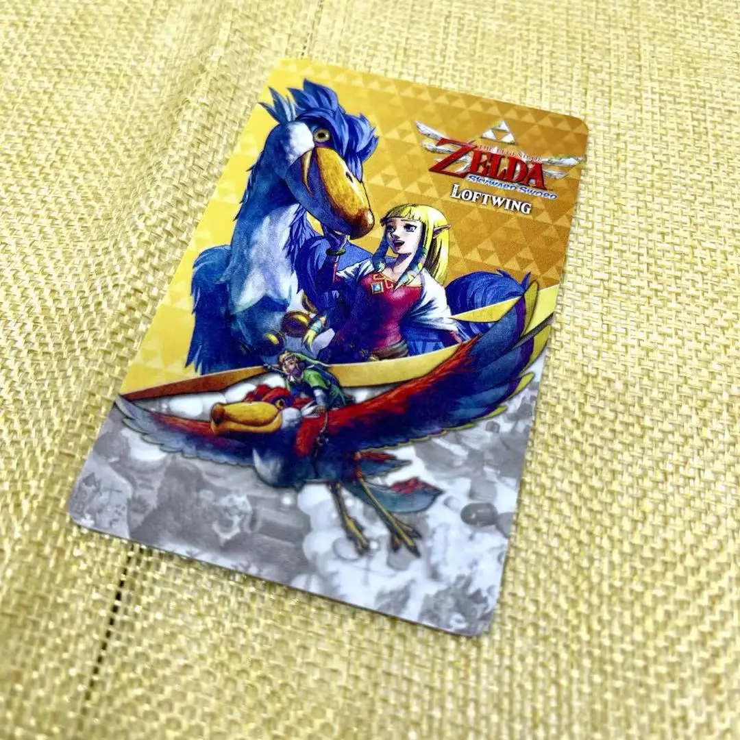 

25 in 1 Waterproof Printing Matte Collection Zelda Breath of the Wild Ntag Nfc Amiibo Card Set with Skyward Sword Loftwing