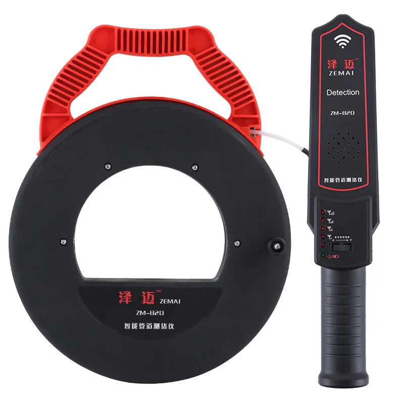 ПВХ трубы детектор засорения диагностический сканер трубопровод блокирующий