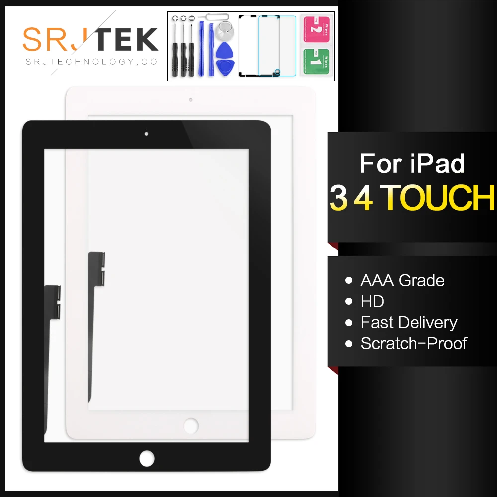 9," Сенсорный экран для iPad 3 4 iPad3 iPad4 A1416 A1430 A1403 A1458 A1459 A1460 планшета Сенсор Стекло Панель