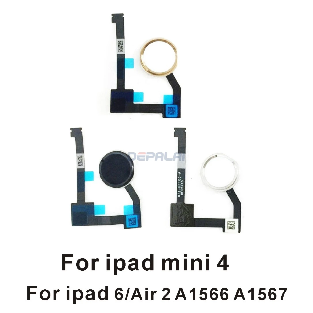 Домашняя кнопка Flex для iPad 2 3 4 5 6 A1566 A1567 mini 1 выключения Кнопка меню домашний гибкий