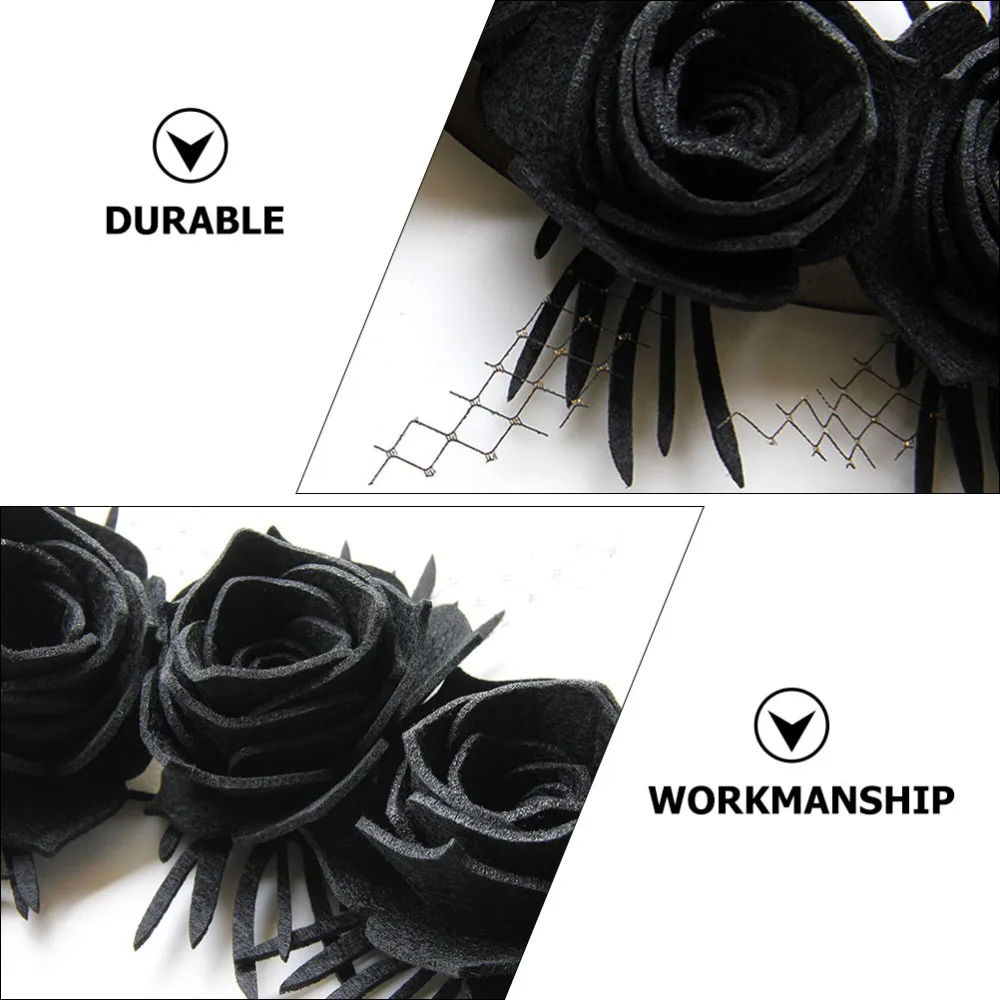 

1pc Wreath Hanging Decor Flowers Wreath Pendant Pendant