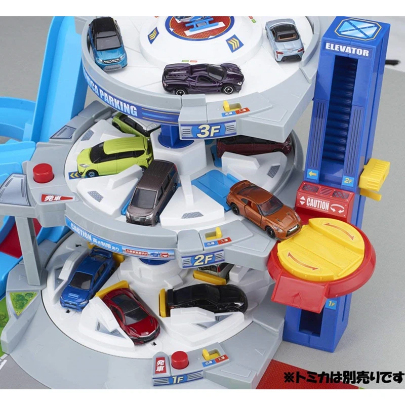 Takara Tomy Tomica Plarail набор моделей автостоянки литые образовательные детские игрушки