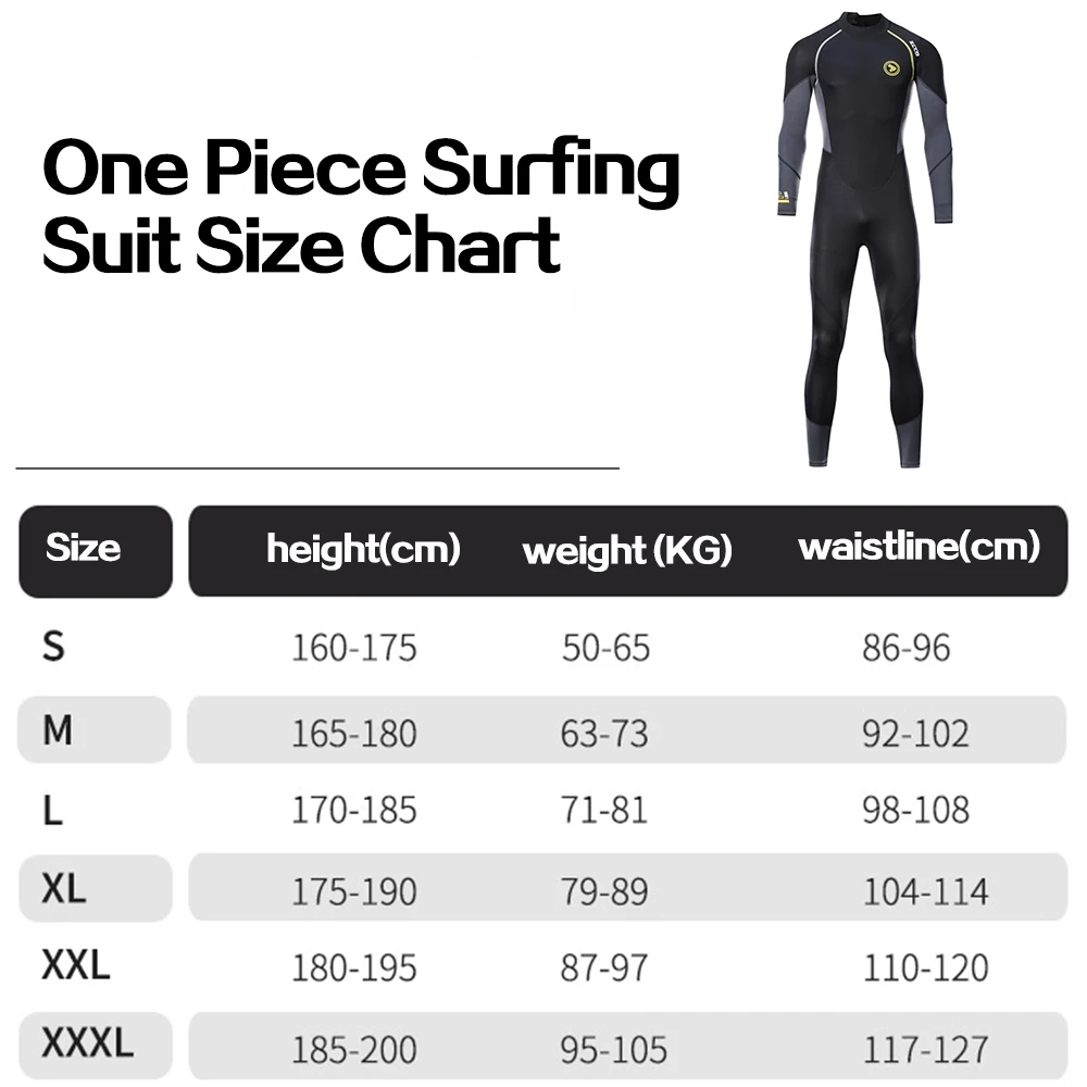 Мужской неопреновый гидрокостюм для подводного плавания 1 5 мм | Спорт и