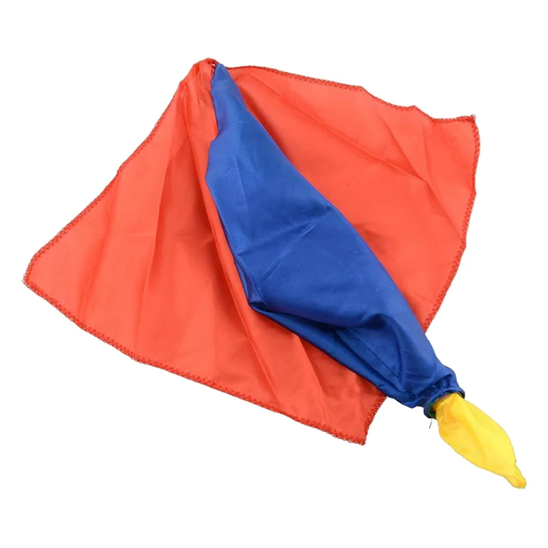 Bufandas de seda de colores para trucos, utillaje para actuaciones de calle, utillaje de escenario, cambio de Color S3C1 S, 1 Uds.-5