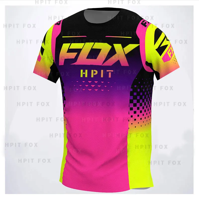 

2022 Men's Downhill Jerseys Mountain Bike MTB Racing Shirts Offroad DH Motorcycle Motocross Sportwear Clothing