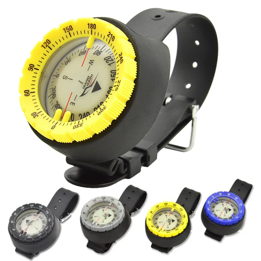 

Scuba Diving Navigation Compass Lightweight Portable Module Gauge Waterproof -30c To 60c Diving Accessories
