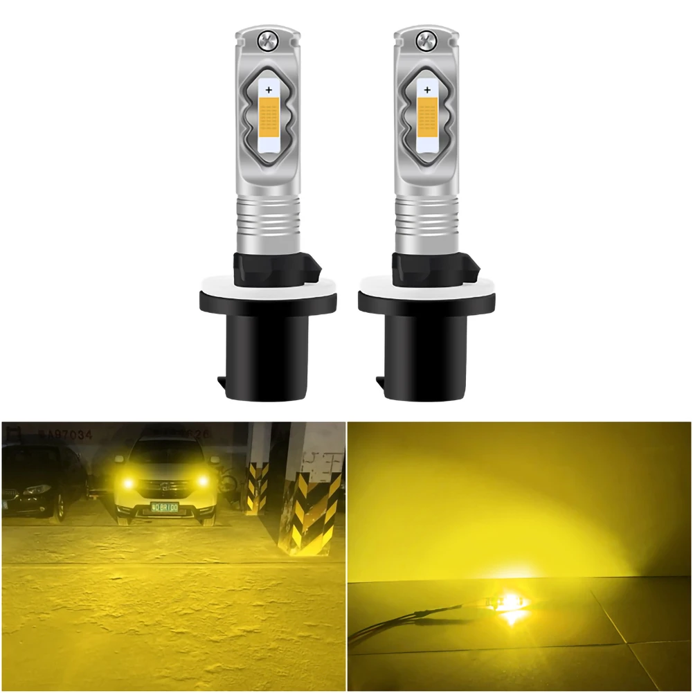 

Car LED Headlight H7/H11/H8 55W High Lumen Headlight Front Fog Lamps Super Bright Yellow Light Ultra High Headlight Bulb