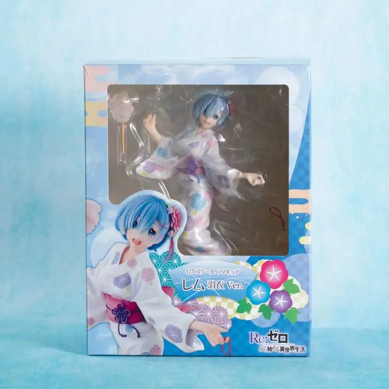 

23CM Re Zero 1/7 Scale Action Figure Rem Yukata Ver. Re:Life in a Different World from Zero PVC Collection Model Toy