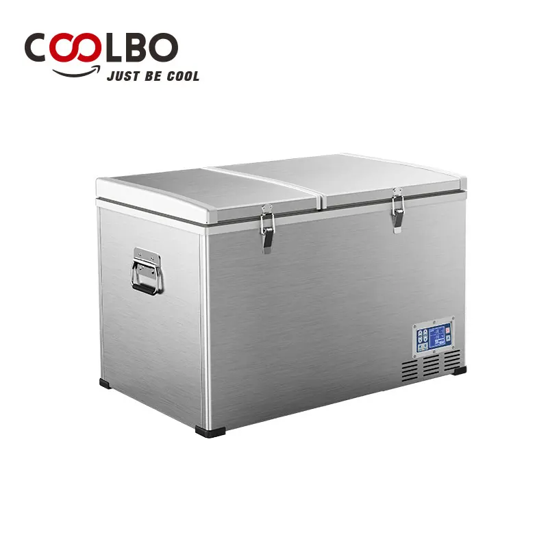 China Gold Supplier COOLBO Car Fridge Freezer 12V with Compressor RV 24v CE certificate |