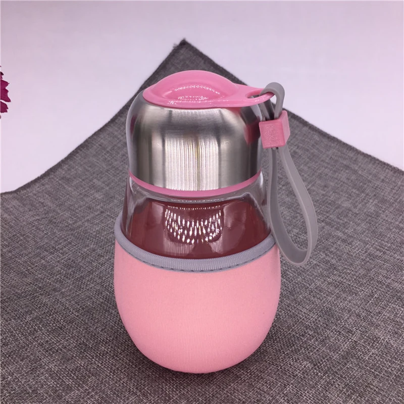 Стеклянная чашка Cut Peng стеклянная для напитков чая удобная в переноске Женская