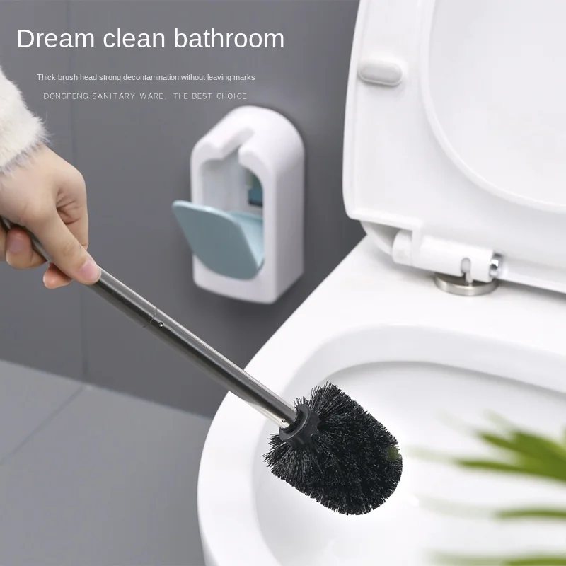 

Bathroom Supplies Semi-automatic Wall-mounted Toilet Brush