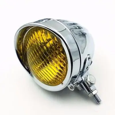 Хромиросветильник мотоциклетная фара дальнего и ближнего света для Harley Chopper Cruiser