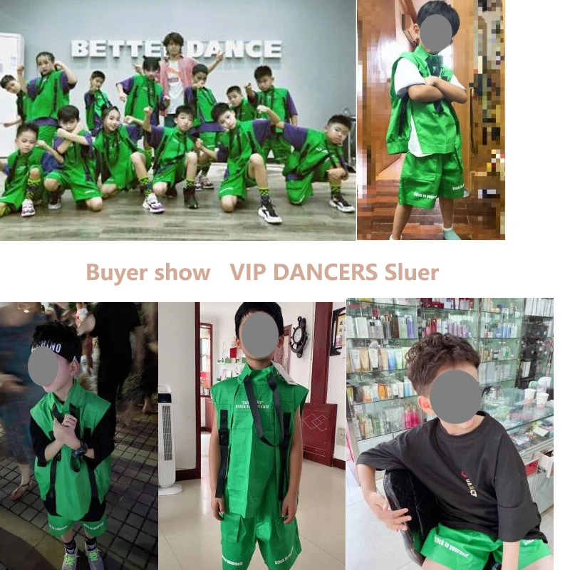 Детский танцевальный костюм в стиле хип-хоп для мальчиков джазовые